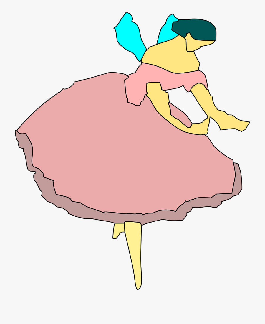 Ballerina Pink Elegance Free Picture - Ballet, Transparent Clipart