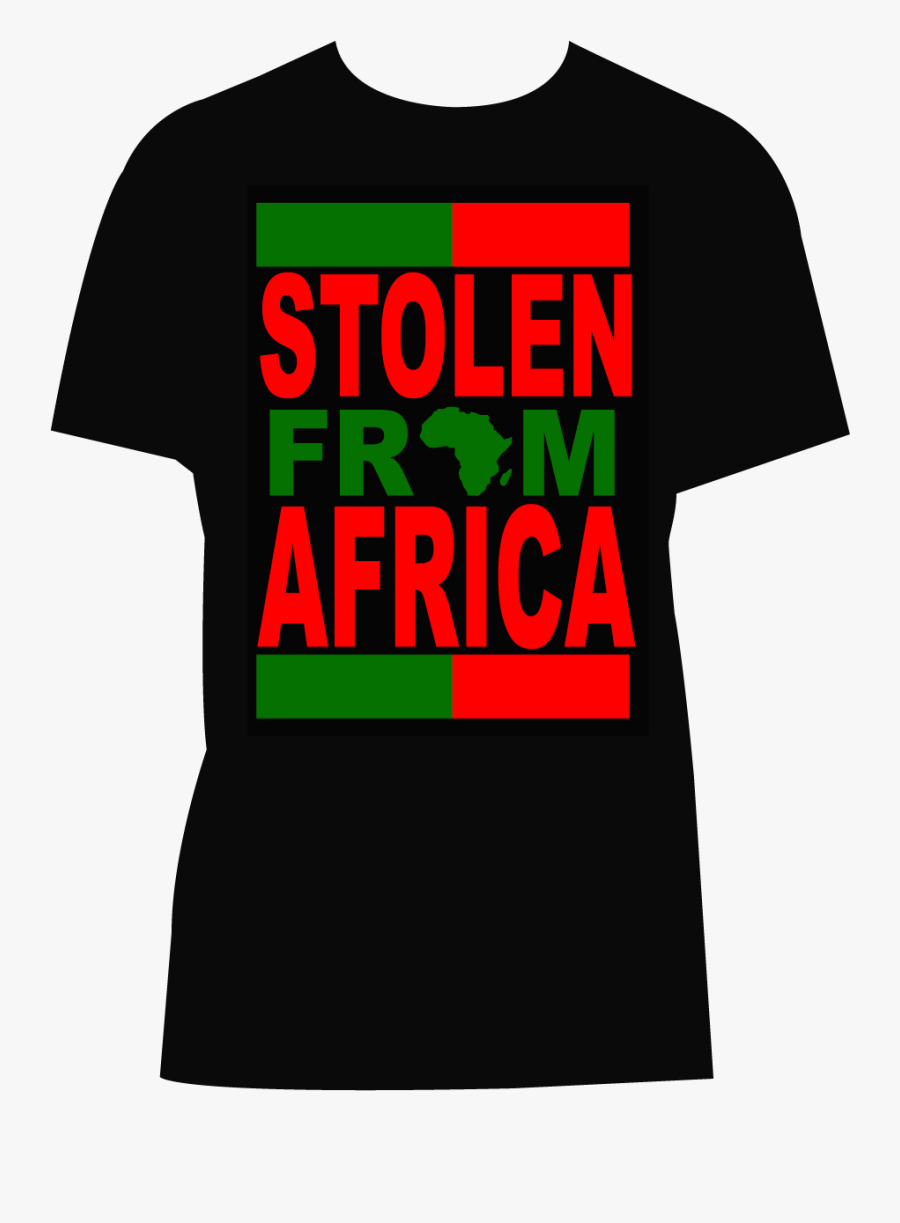 Stolen From Africa Men"s And Women"s T-shirts - Active Shirt, Transparent Clipart