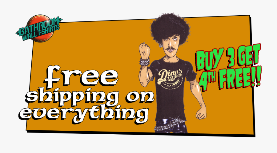Thin Lizzy T Shirts Phil Lynott T Shirts - Cartoon, Transparent Clipart