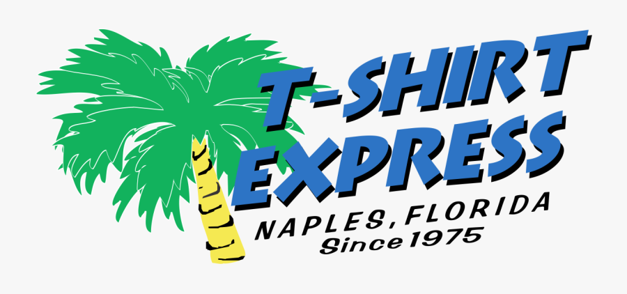 T-shirt Express - Palm Tree, Transparent Clipart
