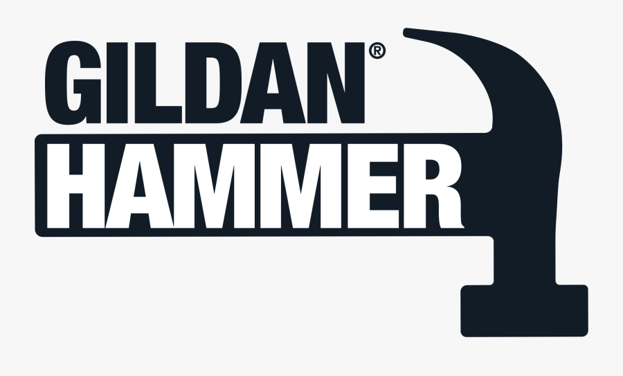 Gildan Hammer Tee Logo, Transparent Clipart