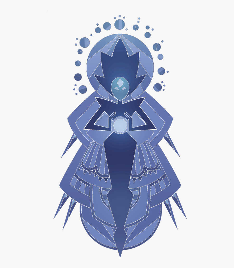 White Diamond Steven Universe Mural, Transparent Clipart