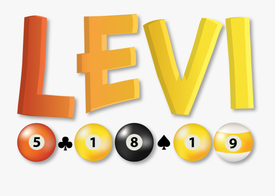 Levi Billiard Balls-01, Transparent Clipart