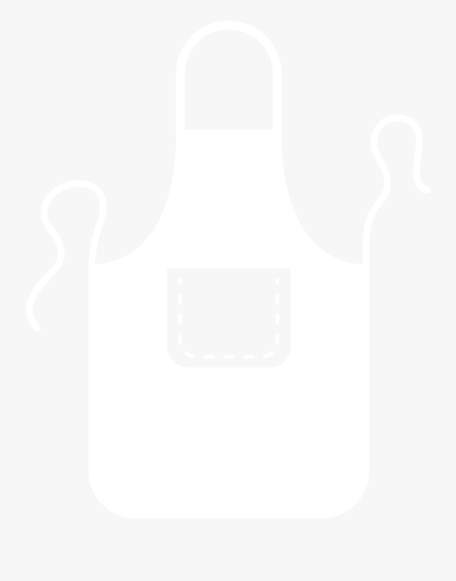 Icon Apron Dark, Transparent Clipart