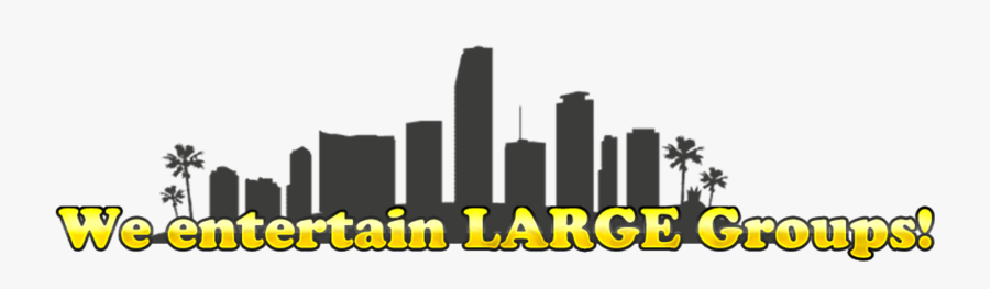 Corporate And Large Group Event Entertainment In Miami, Transparent Clipart