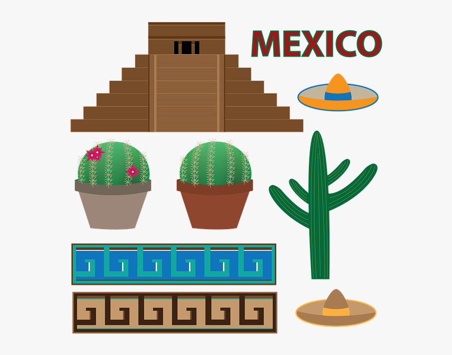 Mexico, Mayan, Pyramid, Ruins, Travel, Vacation - Arrow Pixel Art Png, Transparent Clipart