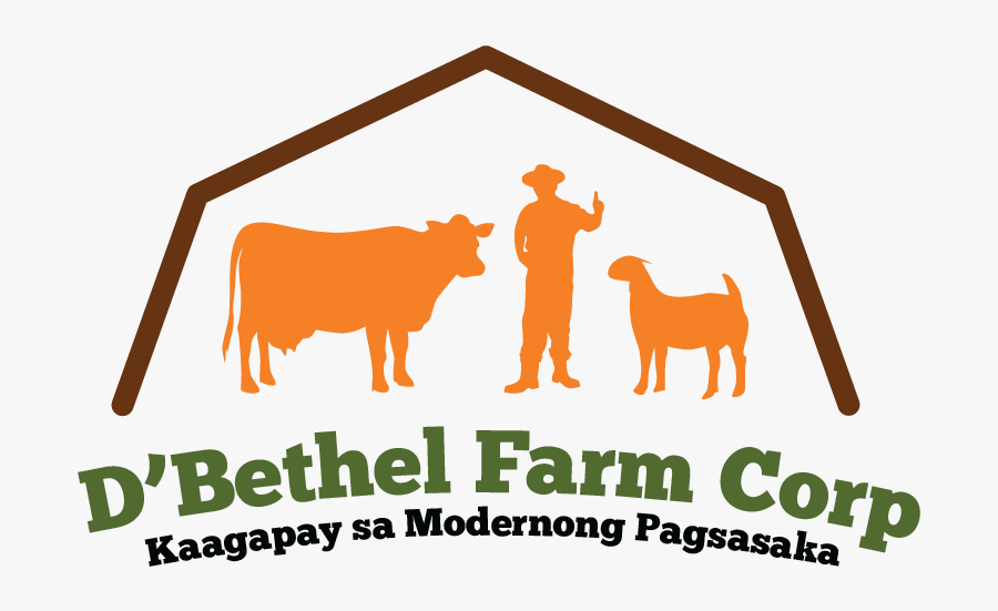 D Bethel Farm - Goat And Cow Logo, Transparent Clipart