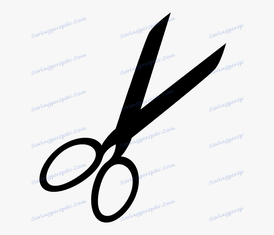 Hair-cutting Shears Scissors Clip Art Portable Network - Scissors Transparent, Transparent Clipart