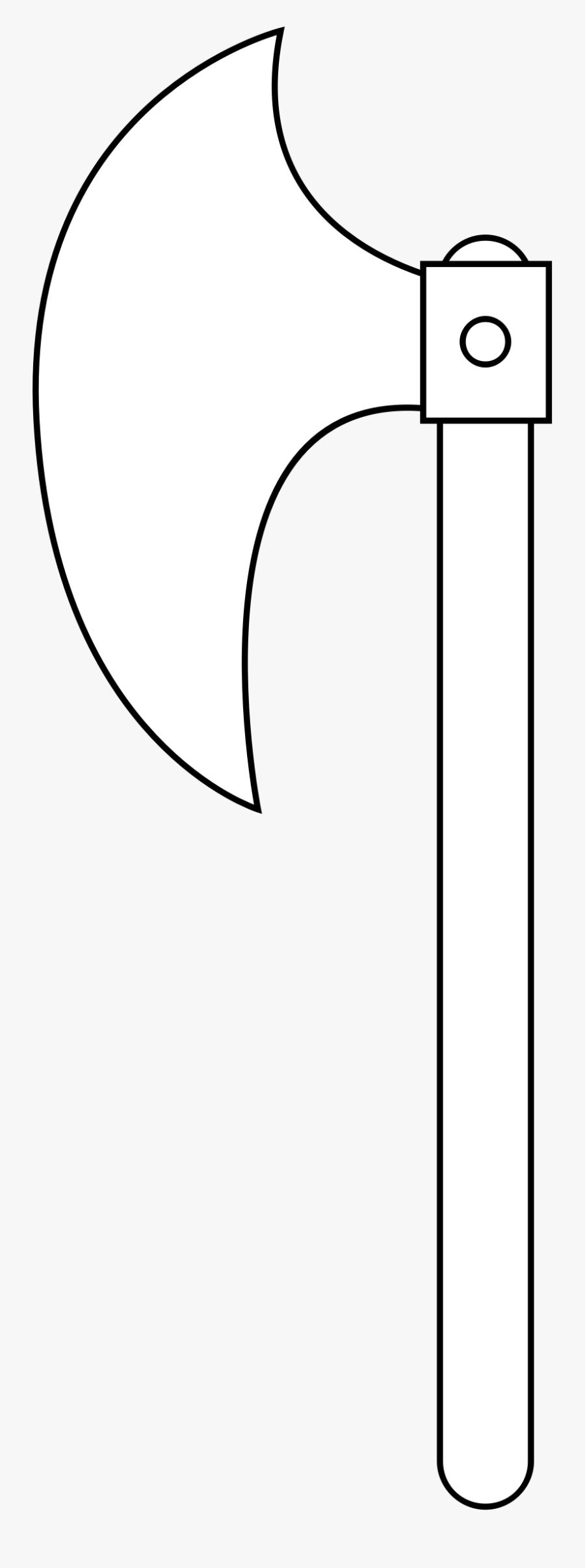 Battle-axe Clip Arts - Half Moon Clip Art, Transparent Clipart