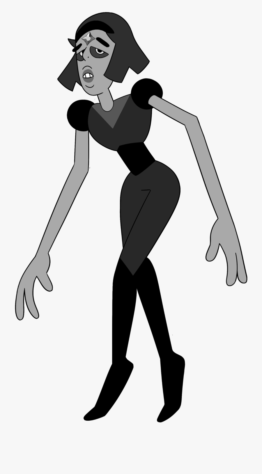 Black Diamond Gemsona, Transparent Clipart