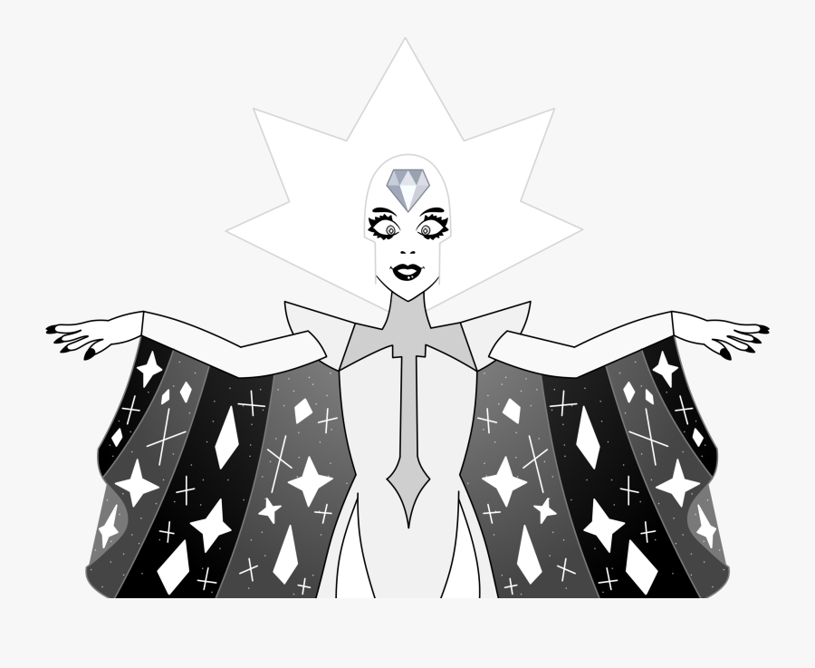 Diamond Clip Art Black And White, Transparent Clipart