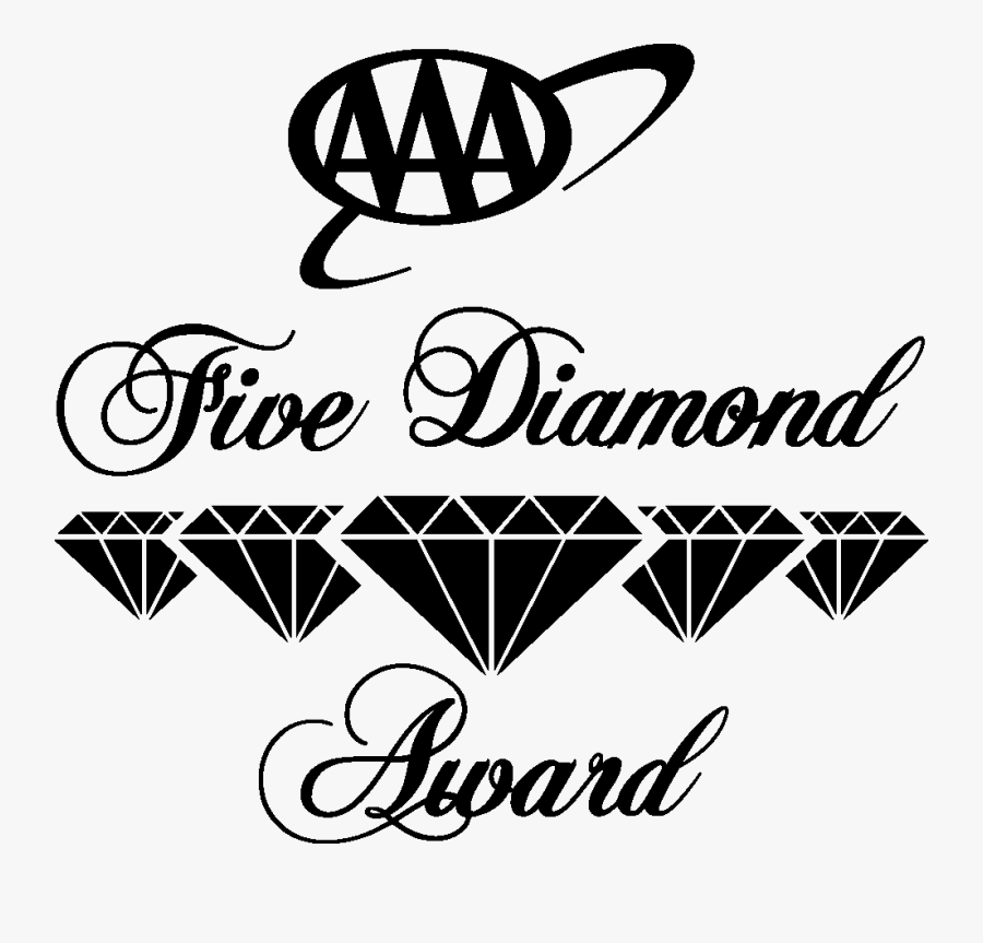 Aaa Five Diamond 2018, Transparent Clipart
