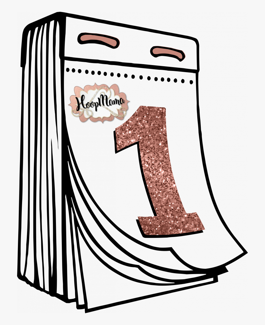 Abreißkalender Clipart, Transparent Clipart
