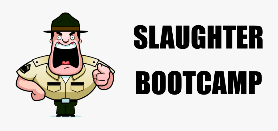Slaughter Boot Camp - Boot Camp Png Cartoon, Transparent Clipart