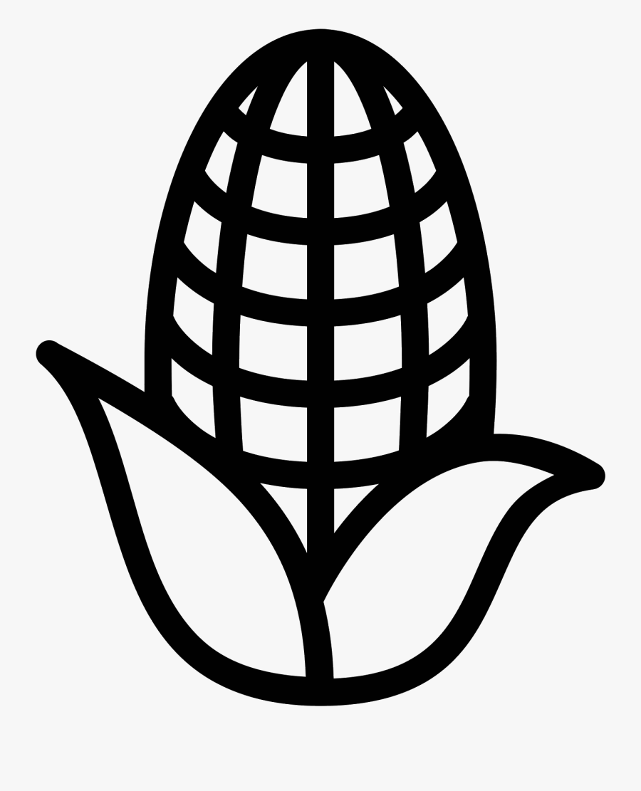 Drawn Corn Mais - Icon Corn, Transparent Clipart