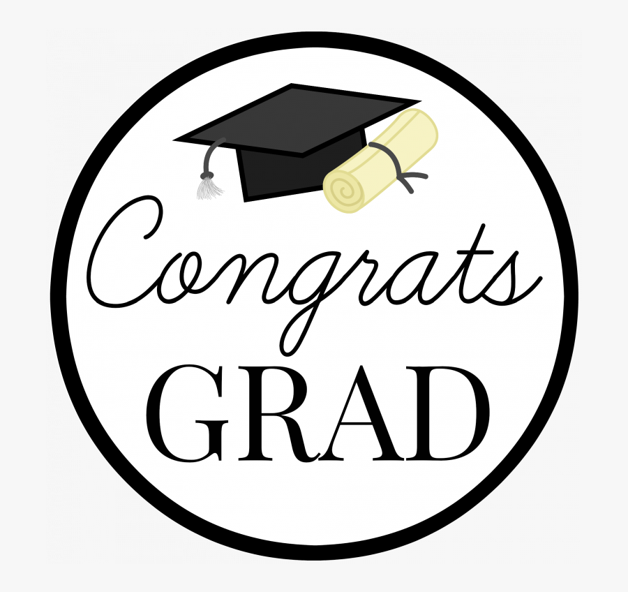 Graduation Gift Tags - Congrats Grad Transparent, Transparent Clipart