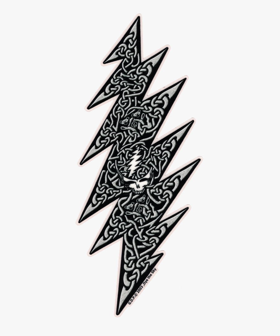 Transparent Lightening Bolt Png - Grateful Dead Lightning Bolt Vector, Transparent Clipart