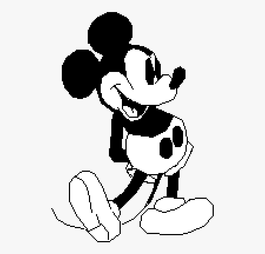 Old Old Mickey Mouse, Transparent Clipart