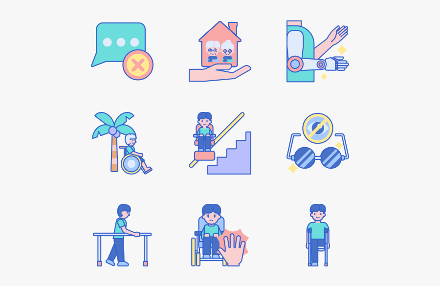 Disability - Disability Icon Png, Transparent Clipart