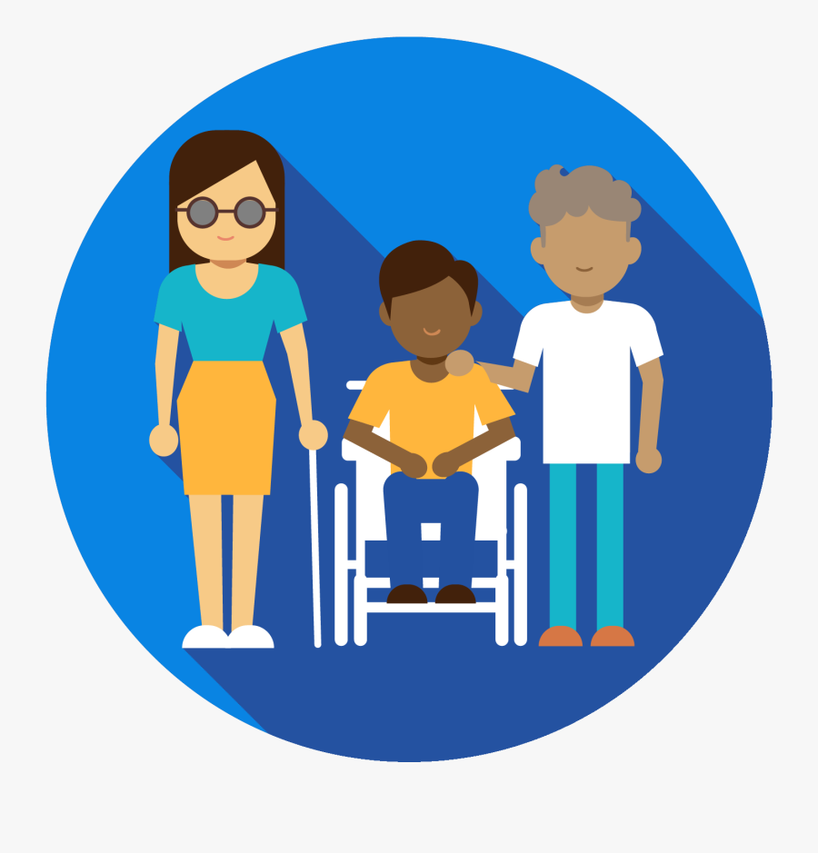 Disabled Students, Transparent Clipart