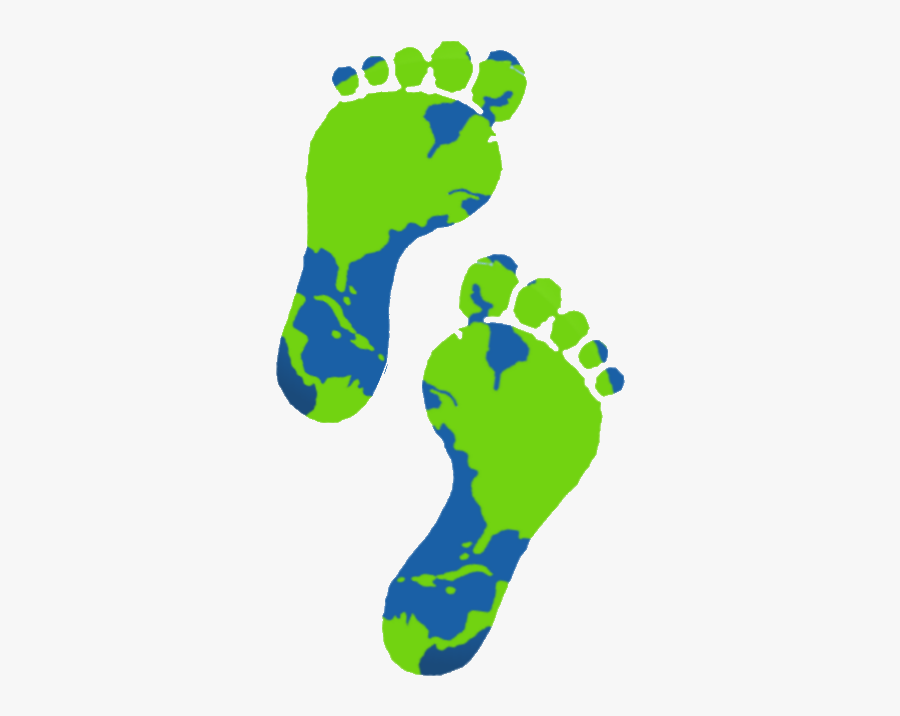 Footprints Montessori - Transparent Background Footprints Clip Art, Transparent Clipart