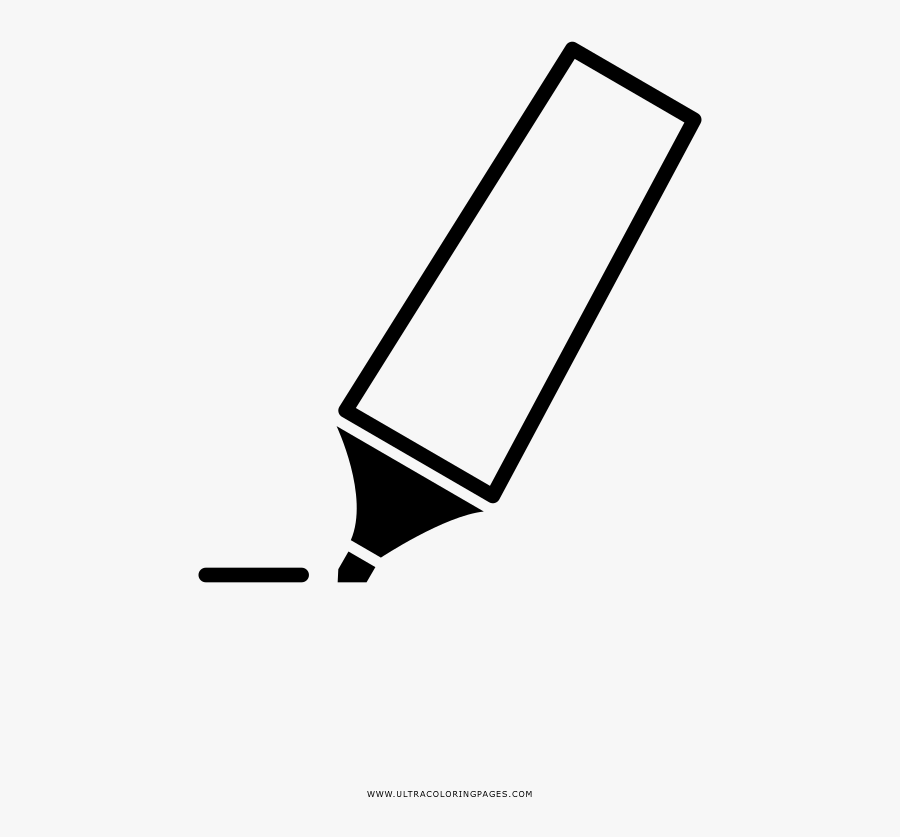 Highlighter Coloring Page , Free Transparent Clipart ClipartKey