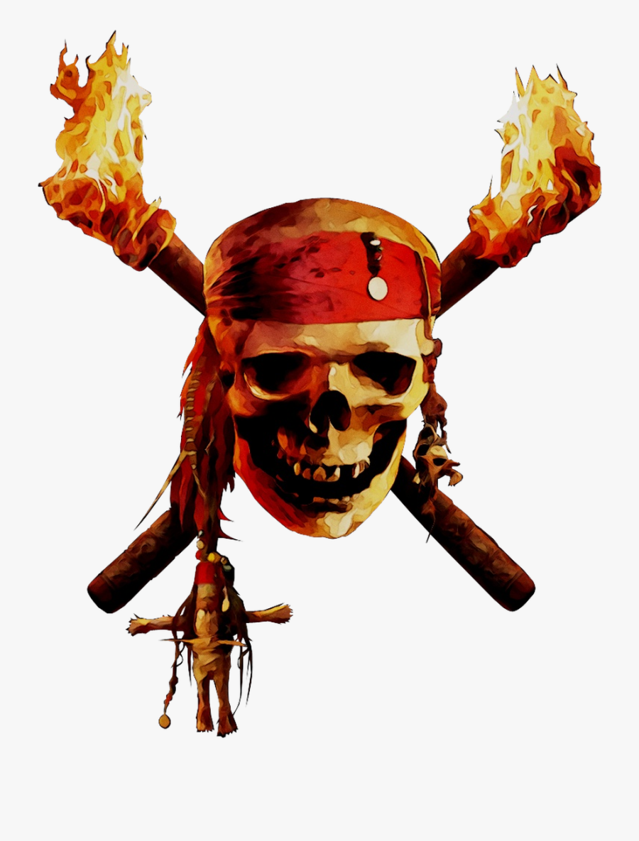 Copyright Infringement Skull Pirate Truth - Illustration, Transparent Clipart