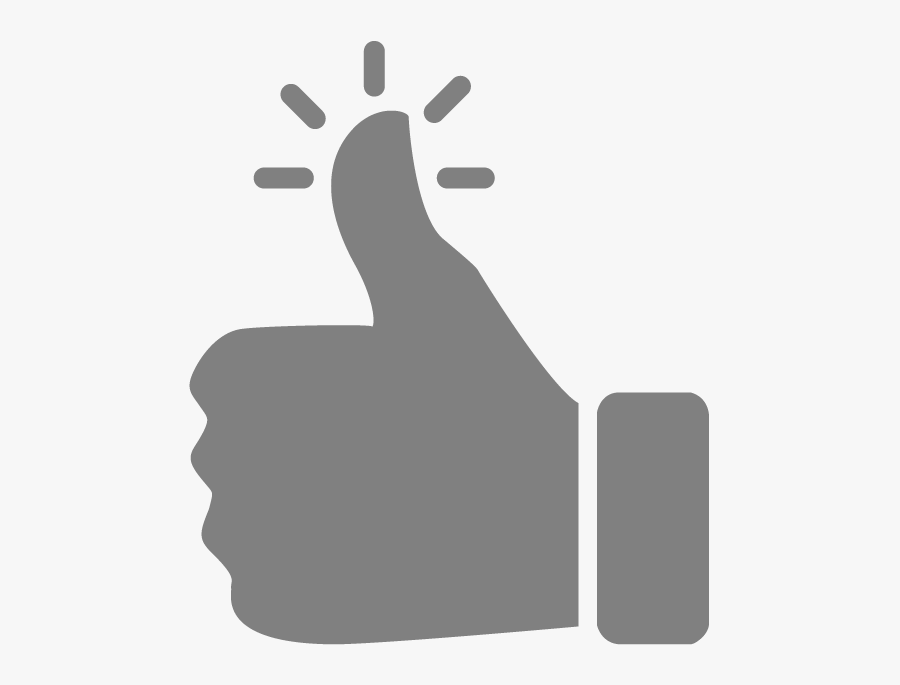 Thumbsup" - Illustration, Transparent Clipart