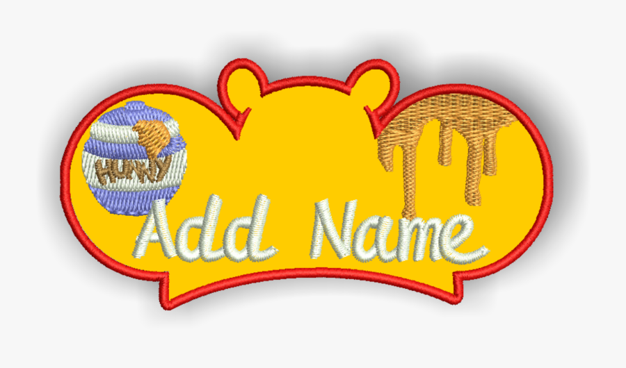 Image Of Custom Hunny Bear Patch - Emblem, Transparent Clipart