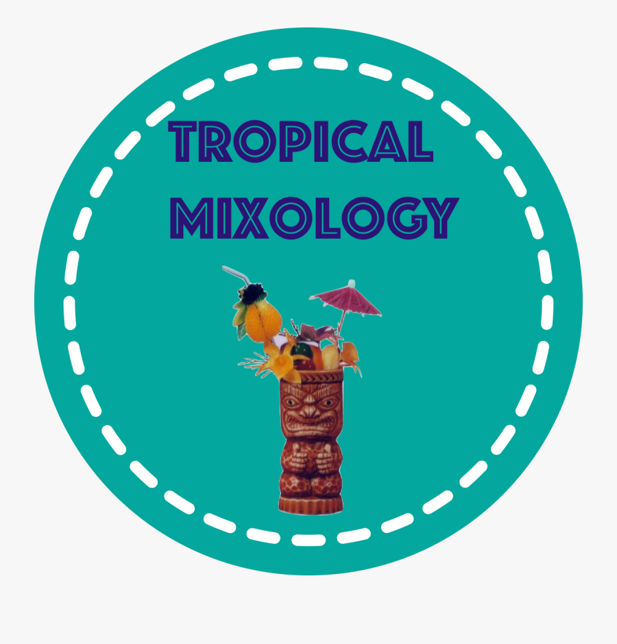Tropical Mixology Badge - Historic Downtown Snohomish, Transparent Clipart
