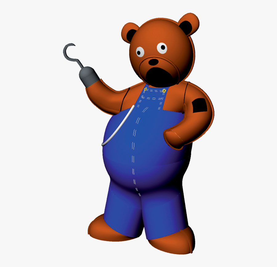 Giant, Inflatable Figures Might Be A Hit With The Kids, - Teddy Bear, Transparent Clipart