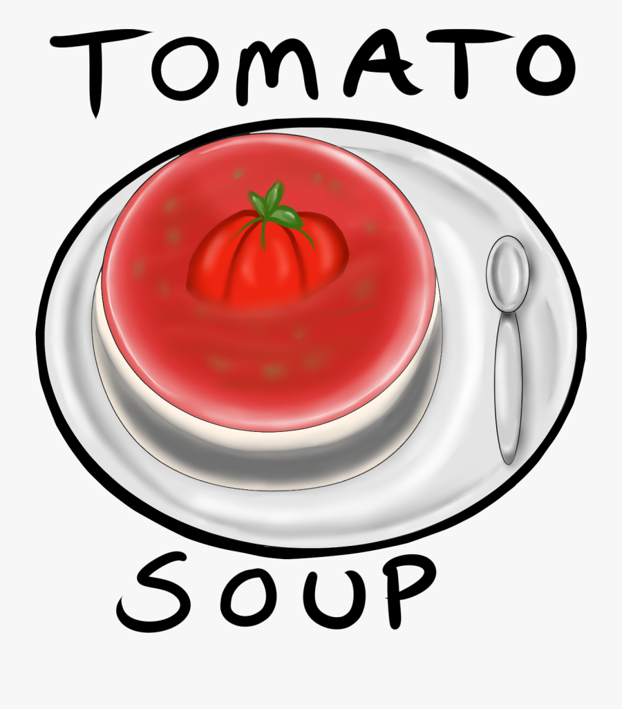 Transparent Tomato Soup Clipart - Plum Tomato, Transparent Clipart