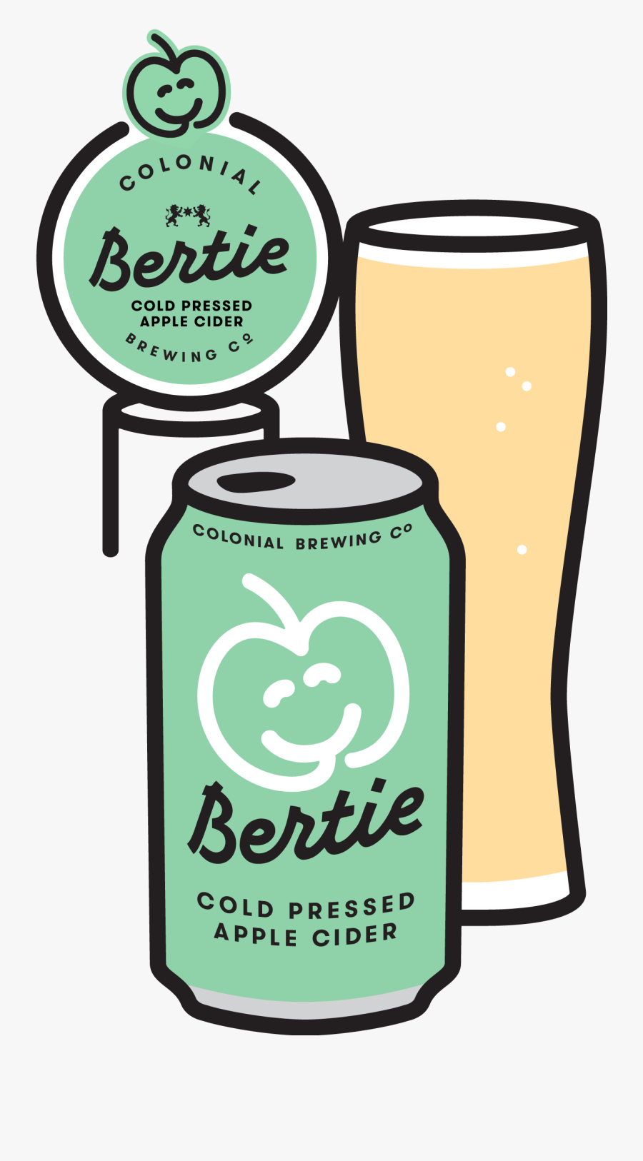 Bertie Cider, Transparent Clipart