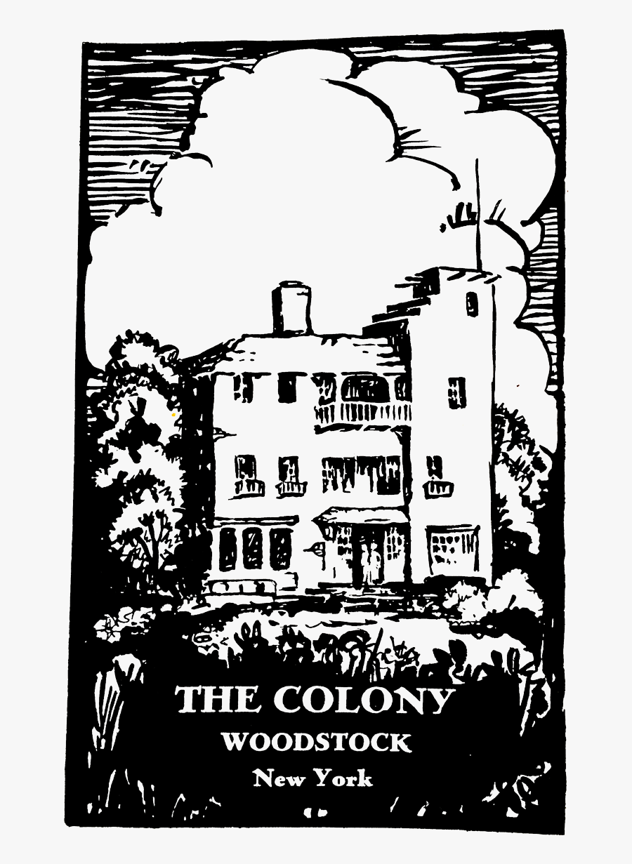 The Colony Live Music Venue Bar Woodstock New York - Illustration, Transparent Clipart