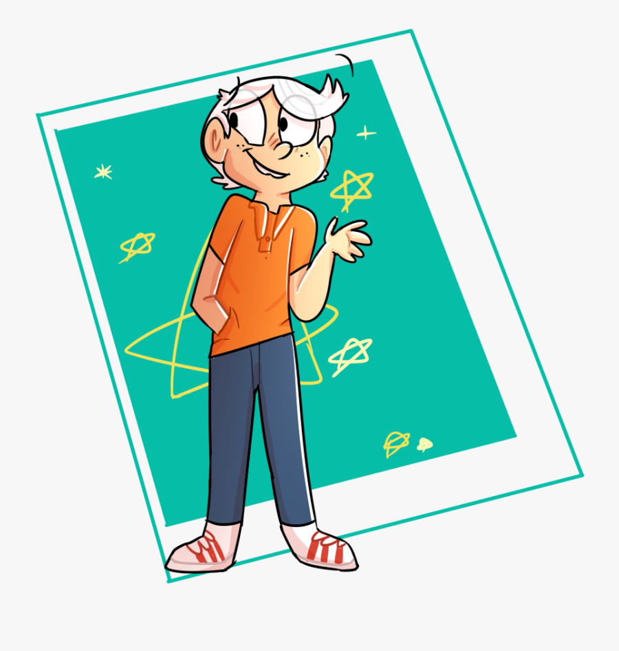 Lincoln Loud - Cartoon, Transparent Clipart