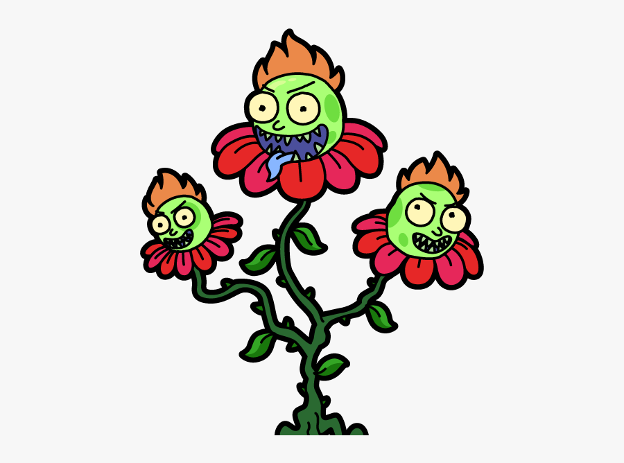 Plant Morty Pocket Mortys, Transparent Clipart