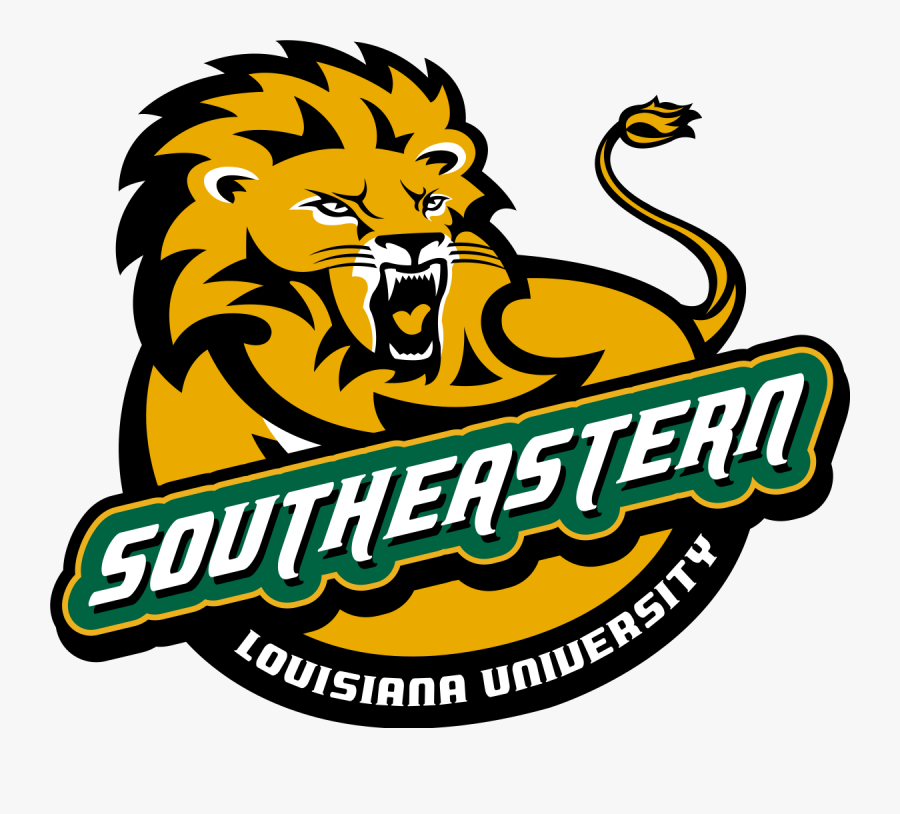 Southeastern Louisiana Lions Logo, Transparent Clipart