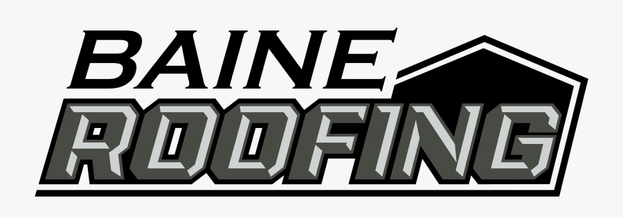 Baine Roofing Image Logo, Transparent Clipart