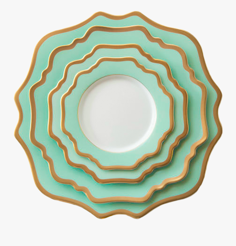 Wholesale Gold Rim Unique Porcelain Dinnerware, Western - Plate, Transparent Clipart