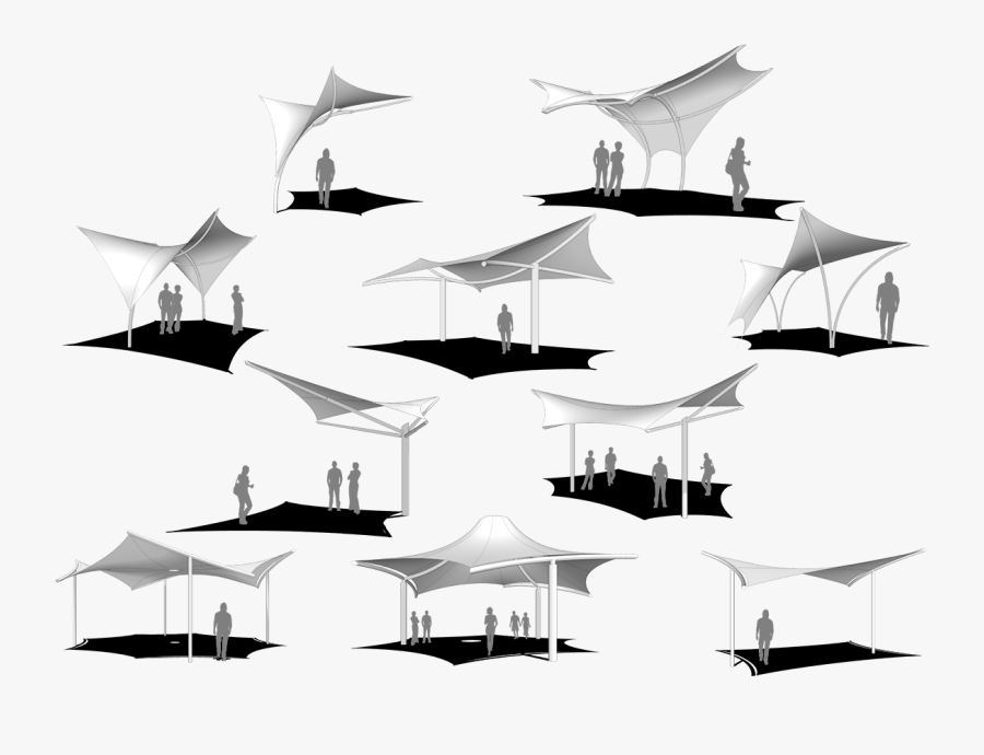 Tensile Canopy Png, Transparent Clipart
