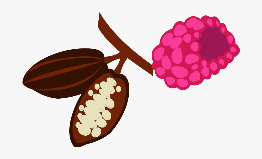 Agave Chocolate And Raspberry Sauce Illustration - Illustration, Transparent Clipart