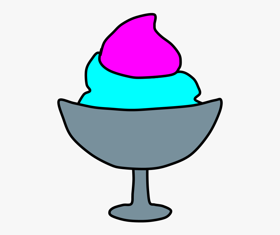 Sorbet, Blue Raspberry, Raspberry - Ice Cream, Transparent Clipart