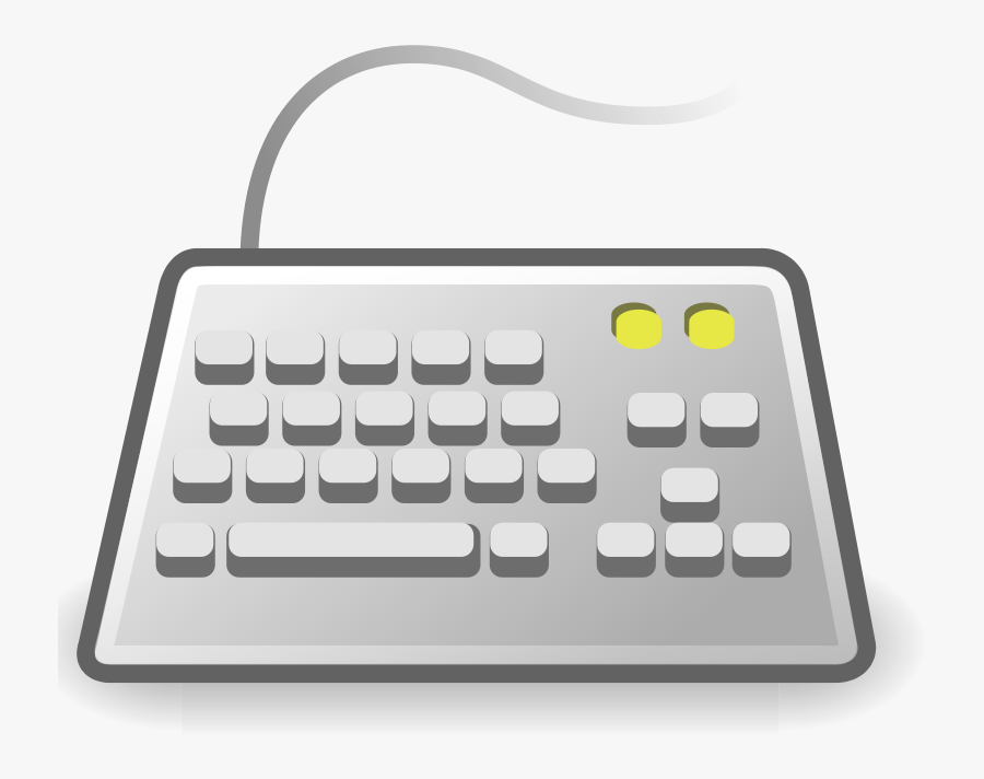 Office Equipment,space Bar,calculator - Computer Input Devices Clipart, Transparent Clipart
