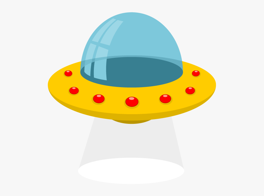 Spaceship Clipart Ufo Abduction - Flying Saucer Free Transparent Background, Transparent Clipart