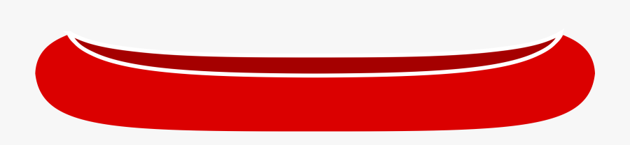Red Canoe, Transparent Clipart