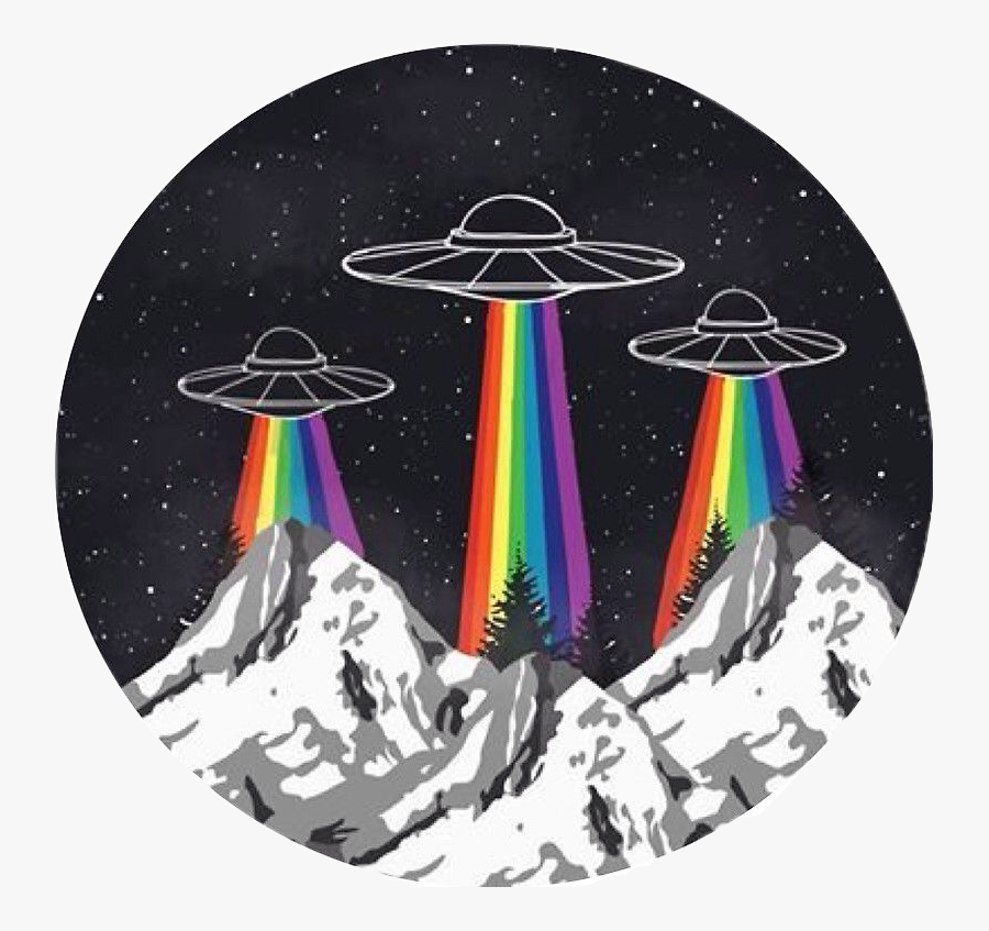 Alien Gayshit Aesthetic Sticker - Transparent Aesthetic Alien, Transparent Clipart