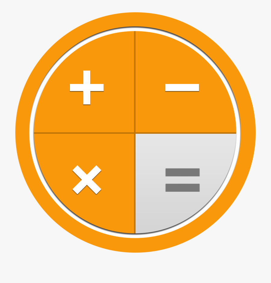 Ios 12 Calculator Icon, Transparent Clipart