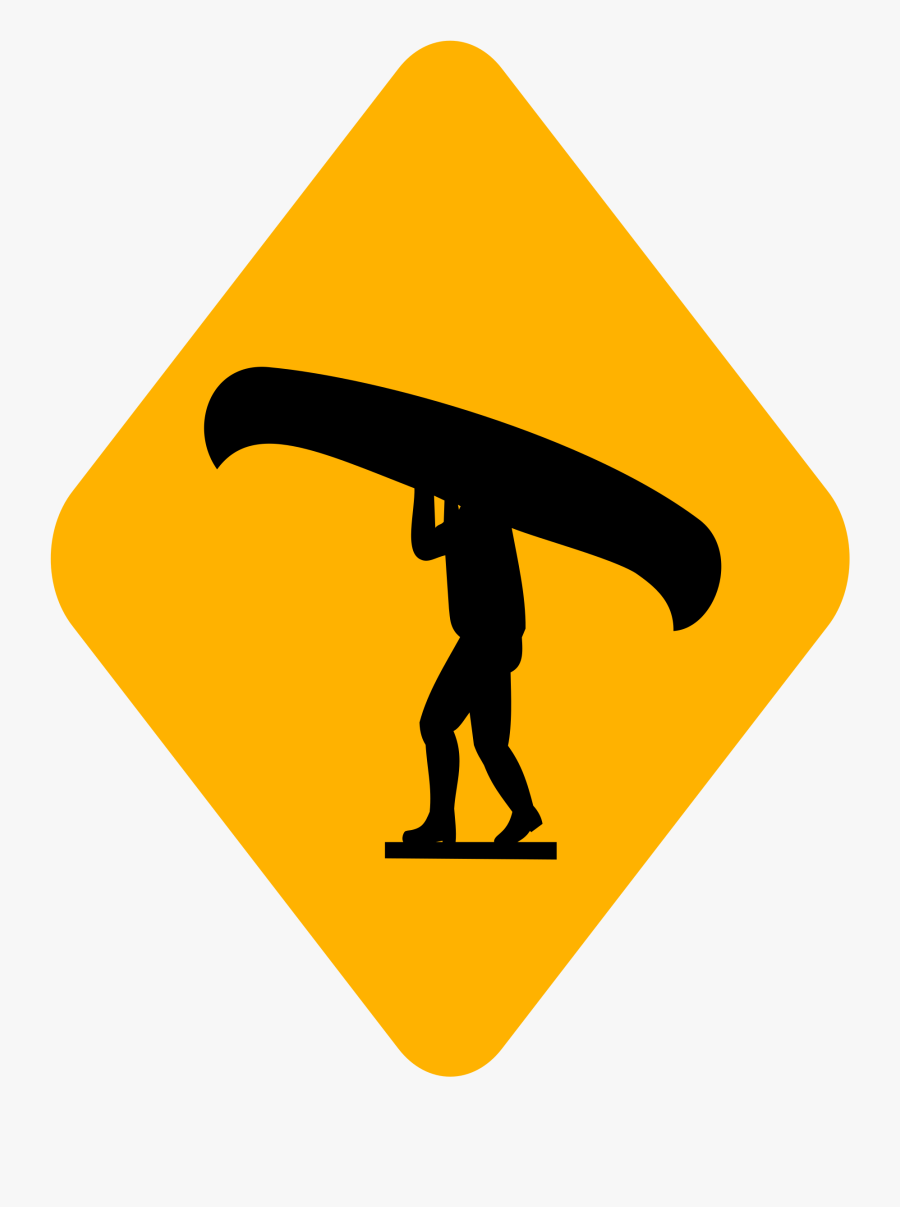 Sign Diamond Big Image - Algonquin Provincial Park, Transparent Clipart