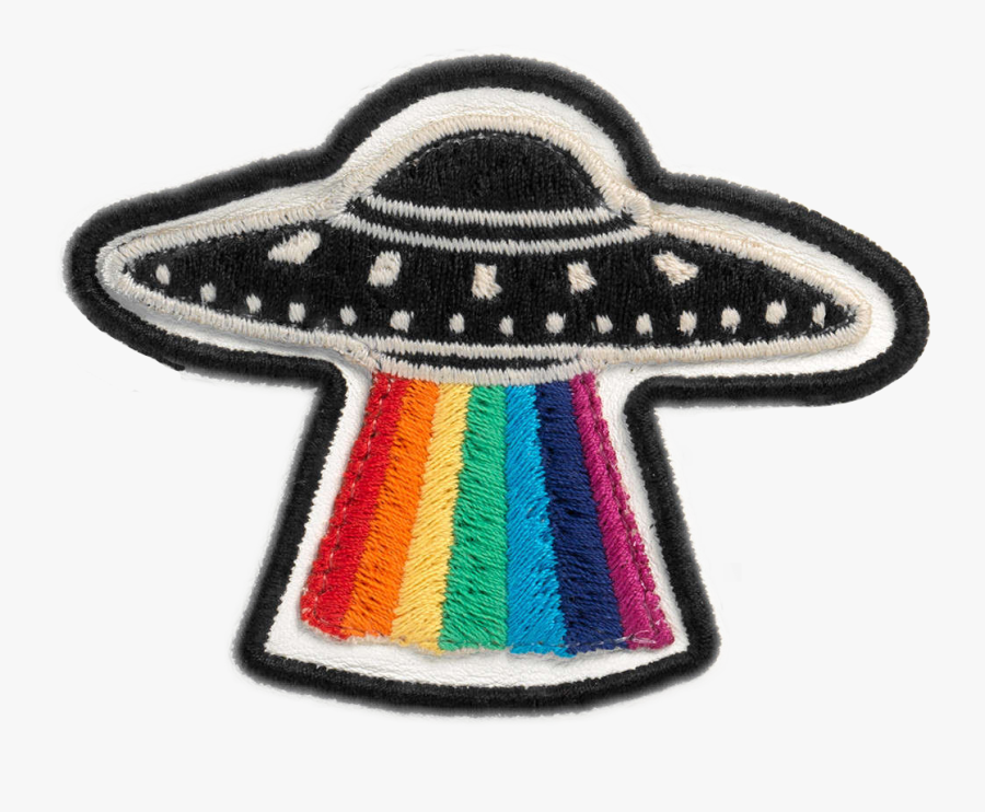 #gucci #ufo #gucciufo #rainbow #patch #freetoedit - Gucci Ufo, Transparent Clipart