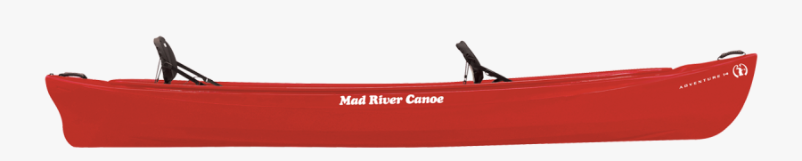 Clip Art Man In Canoe - Mad River Adventure 14 Canoe, Transparent Clipart